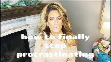 How to FINALLY stop procrastinating! #howto #planning #goals