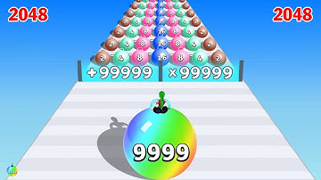 Satisfying Mobile Game Top Videos TikTok Gameplay Levels 556677: Marble Run, Going Balls ... QUENBYM