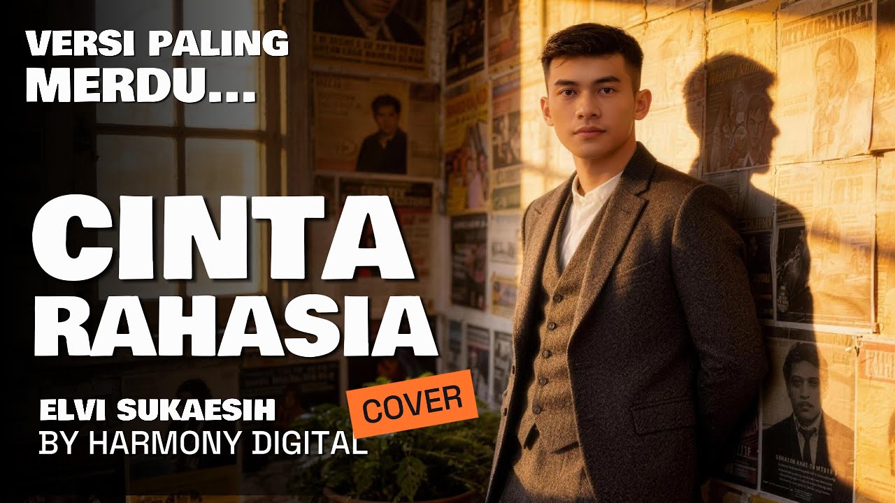 CINTA RAHASIA - ELVI SUKAESIH - SLOW ROCK VERSION COVER BY HARMONY DIGITAL