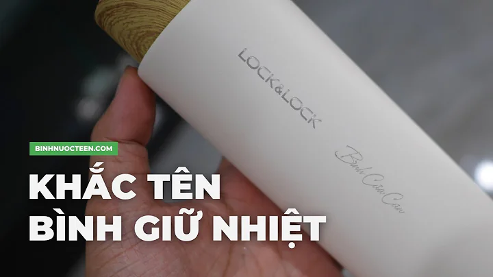 Bình Giữ Nhiệt Lọck&Lock Khắc Tên Làm Quà Tặng Doanh Nghiệp || Khắc Tên LHC4227 400ml Màu Trắng