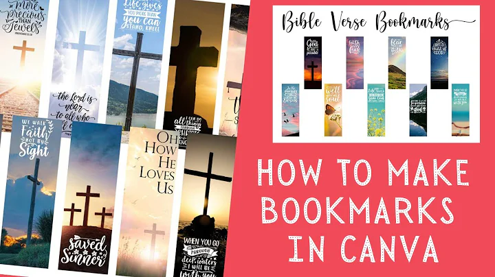 Create Beautiful Bookmarks in Canva