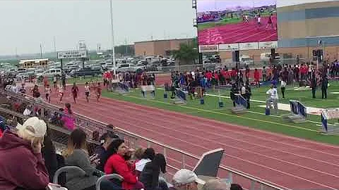 Julian Burnett District Track Meet 100m Dash