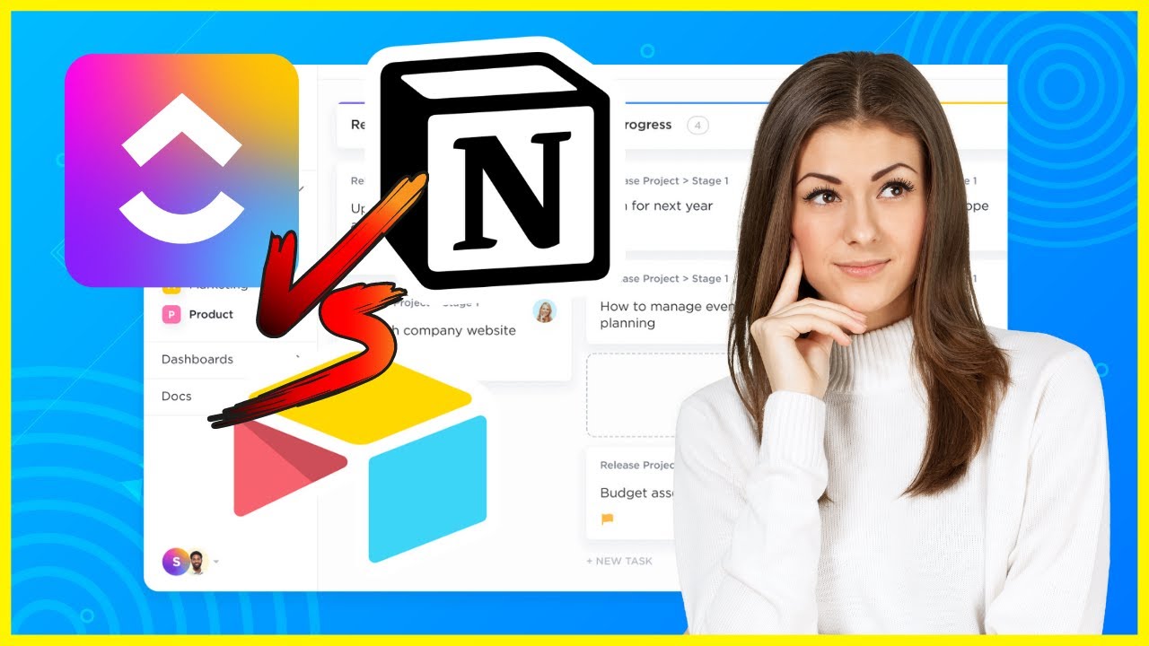 Clickup VS Notion VS Airtable: Comparison | Which Is Better? (Project Management)