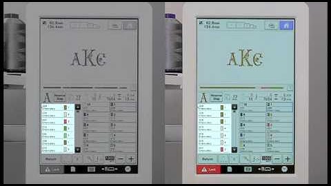 [BrotherSupportSewing] Using the thread color sorting function to optimize the embroidery order