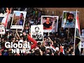 Iraqis take to streets on one year protest anniversary