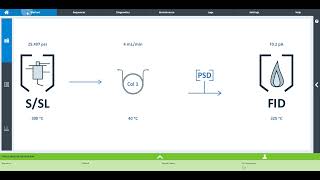Building a Method and Sequence on the Agilent 8890 Browser Interface