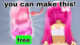 USING THIS QRCODE WILL GIVE YOU FREE ROBLOX HAIR 🤩😨 