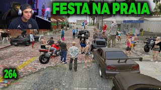 LEVI CONVIDOU GERAL DA CIDADE PARA UMA FESTA NA PRAIA, GTA RP