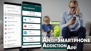 Making of Anti Smartphone Addiction App using Android Studio | Android App Ideas