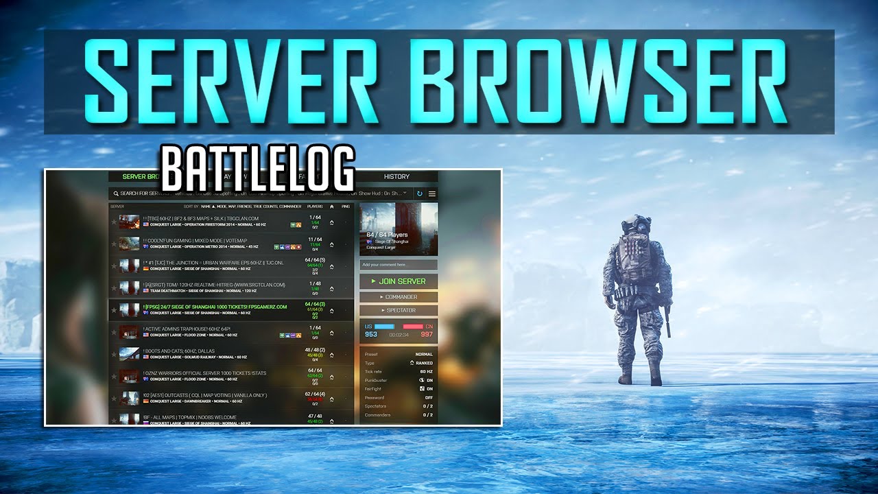 Battlefield 4 - How To Use Battlelog 