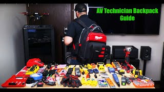 Denali Techs Ultimate Av Technician Backpack Guide Top Tools For Efficiency Organization