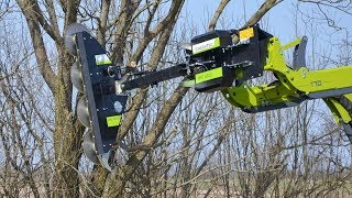 Hedge Cutter Attachment For Front Loader | GreenTec HXF 3302 & LRS 2002