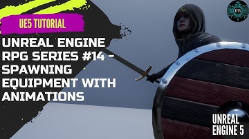 Unreal Engine 5 RPG Series #14 - Spawning Gear #ue4 #ue5 #unrealengine