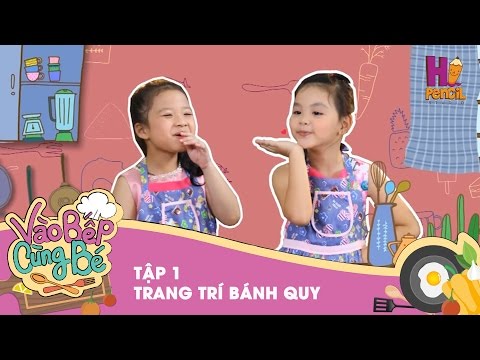 Video Vào Bếp Cùng Bé | Tập 1: Trang trí bánh quy Giáng Sinh... - YouTube