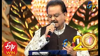 #etv@20yearscelebrations #telugushow #etvwin s.p. balasubrahmanyam
takes the stage and charms viewers by vocalising delightful song
materani chinnada...