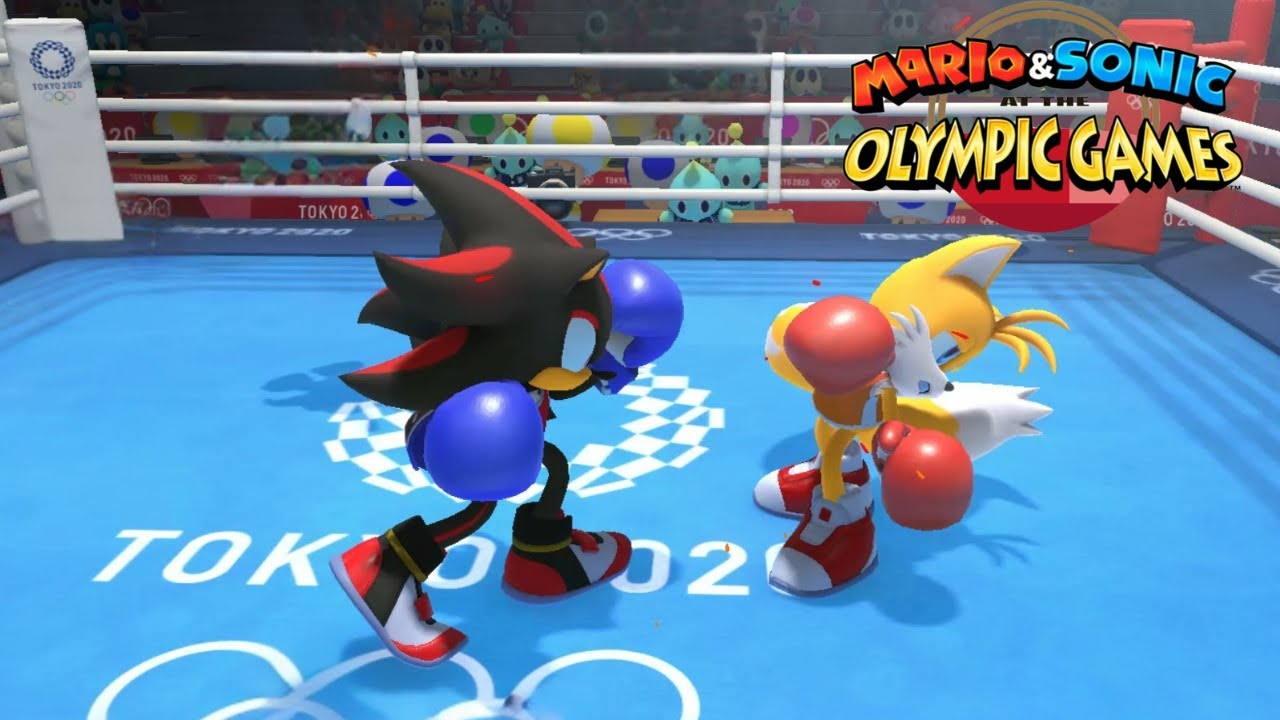 Mario & Sonic At The Olympic Games Tokyo 2020 (Boxing) Shadow Dr Eggman Blaze Amy & Tails Gameplay