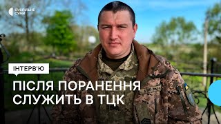 «Не дуже це приємно»: штурмовик після поранення роздає повістки від ТЦК