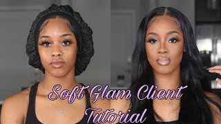 Soft Glam Client Tutorial | Natural Makeup | Halle J. screenshot 4