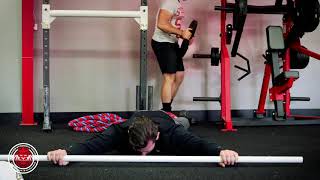 Prone Snatch Grip Raise to BTN Press