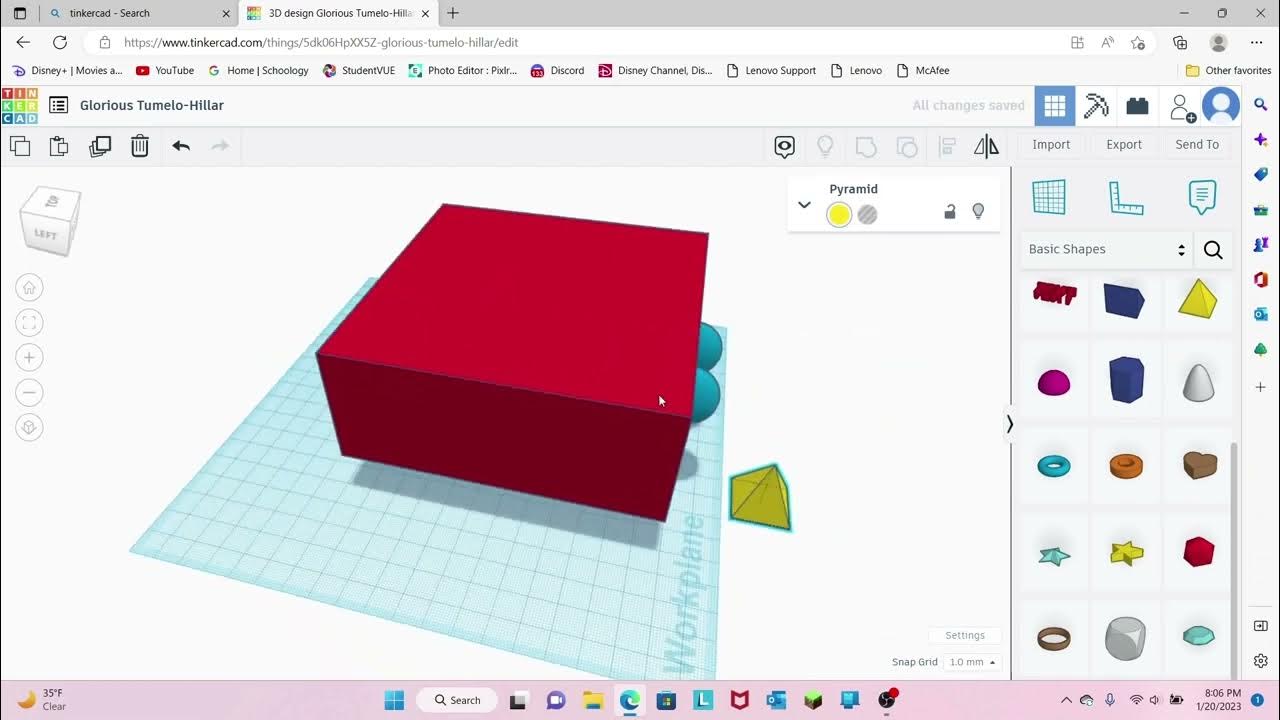 tinker cad YouTube