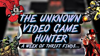 Video Game Hunting A week of Thrift Finds...