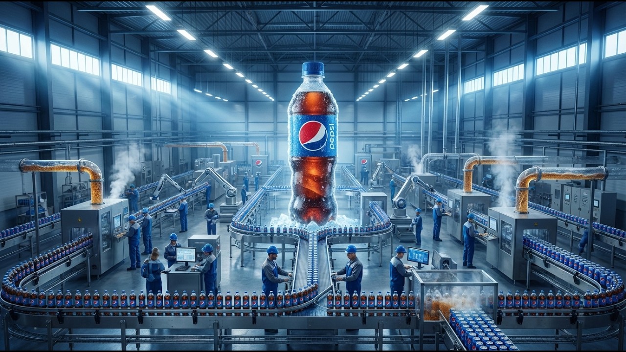 Inside the Pepsi Factory: How Millions of Bottles Are Made Every Day