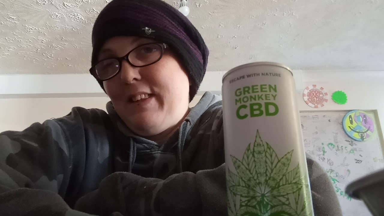Green monkey CBD energy drink