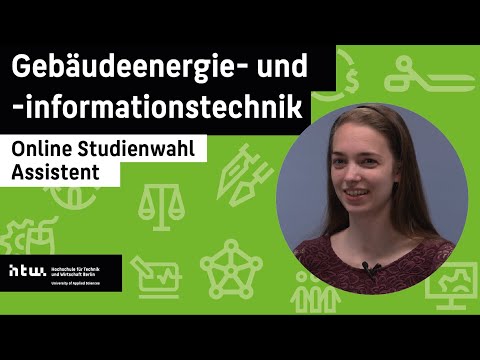 Studentin Miriam Ziebarth beantwortet Fragen zum Studium GEBÄUDEENERGIE UND -INFORMATIONSTECHNIK