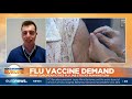 Flu vaccine demand: Many European cities flu jab stocks running low