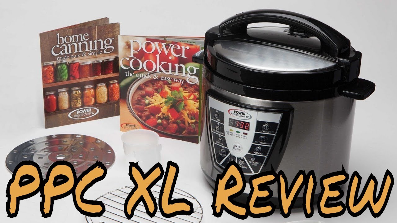 Fingerhut - Power Pressure Cooker XL 10-Qt. with Chopper and Cookbook