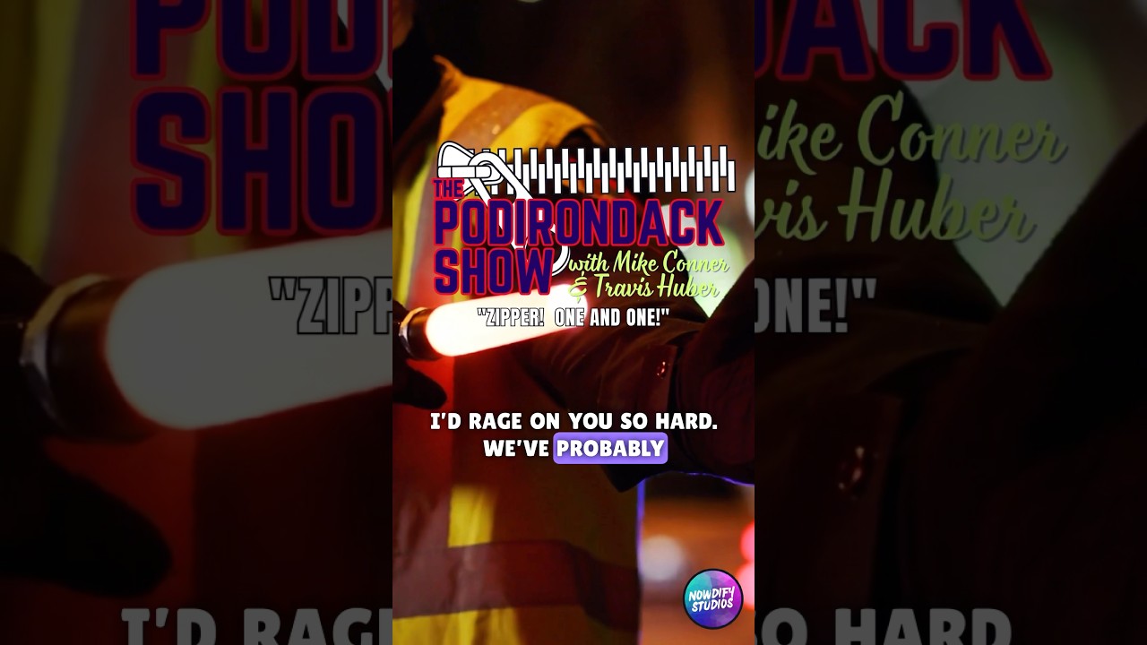 The Podirondack Show Zipper! comedy podcast roadrage latraffic 