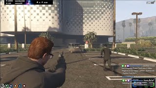 A guy randomly shoots up Nino and Carmella | GTA V RP NoPixel 3.0