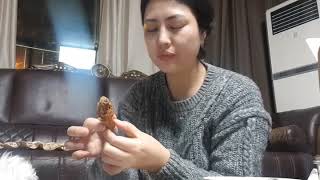 교촌 오리지널 치킨먹방 먹부림 비엔라첼
