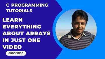 What is Array in Programming How to declare Accept input and access array elements to print Part-32