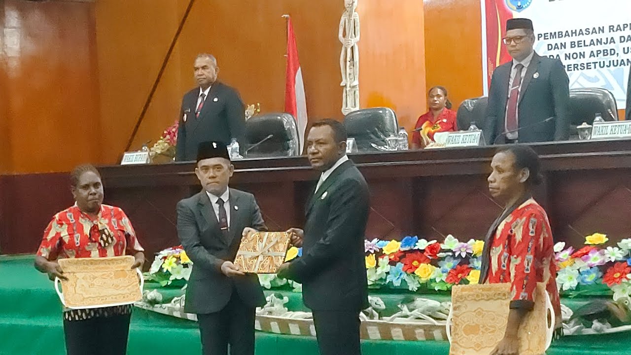 BUPATI KABUPATEN ASMAT ||Pembahasan Raperda  Tentang APBD  Tahun anggaran 2026 dan Raperda Non APBD