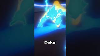 Deku bakugo all might quels est le meilleur utilisateur du one for all #deku #bakugo #allmight #mha