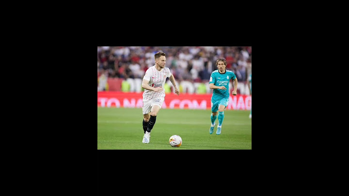 Real Madrid VS sevilla
