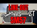 Fender Tone Master VS ZT Lunchbox Reverb (LINE OUT vs SM57)