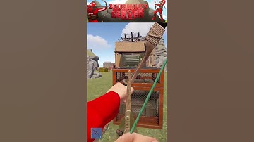 КАК НАУЧИТЬСЯ СТРЕЛЯТЬ ИЗ ЛУКА В RUST/РАСТ #shorts #rustобновление #раст #fishkal #rustfps #rust