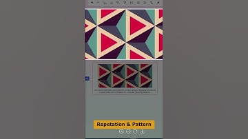How do you use Repetition & Pattern to create impact in Graphics design  #shorts #digitalamitava