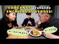 COREANOS PROBANDO SUS PRIMERAS ENCHILADAS VERDES!! ❤️ soojungcita coreana [Sub esp]