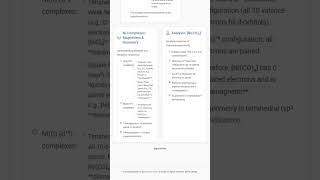 Coordination Compounds