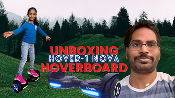 Unboxing Hover Board | Hover-1 Nova review | Telugu Vlogs from USA 🇺🇸 |Ammulu and Family