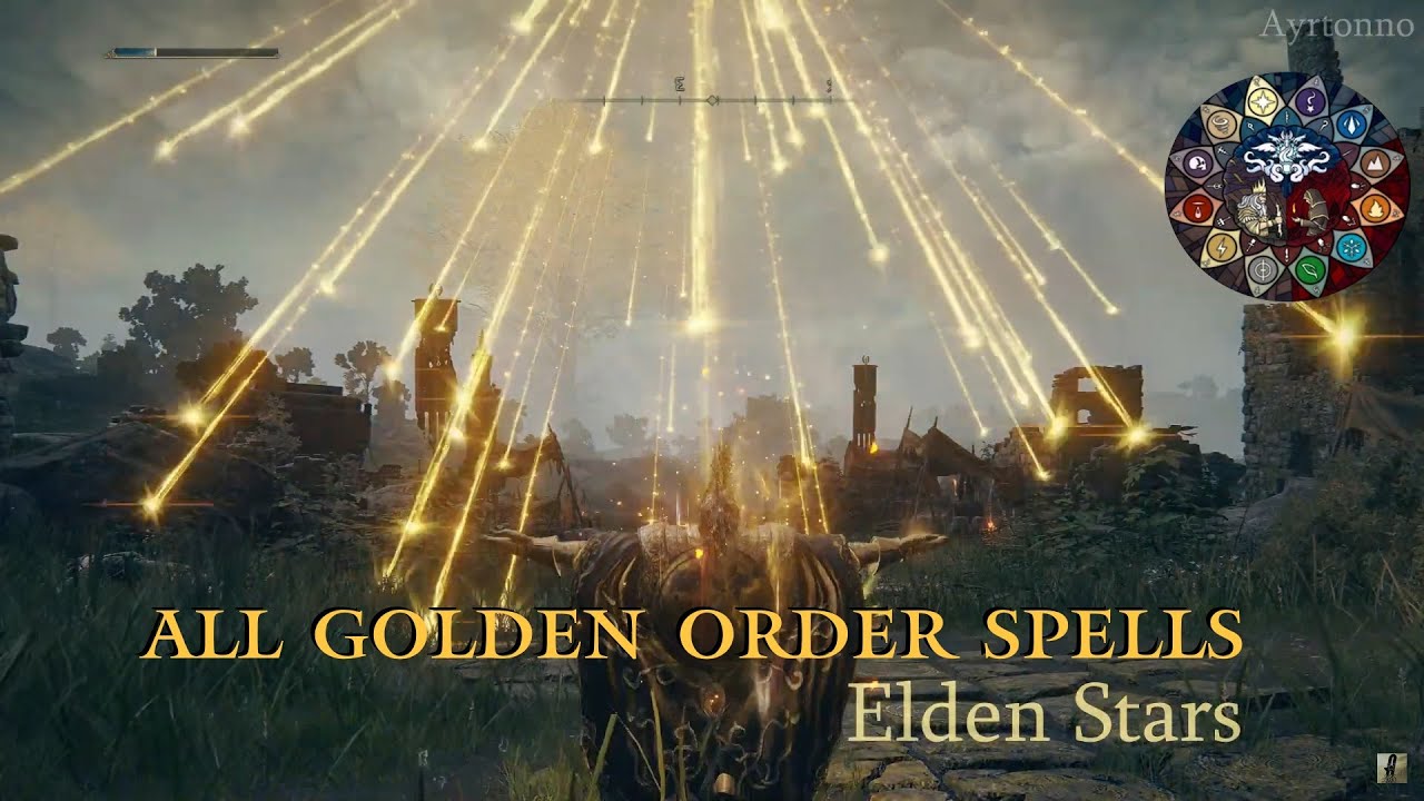 ELDEN RING Convergence Mod Showcase Golden Order Spells YouTube