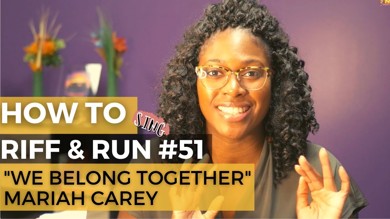How to Sing Riff & Run #51 | We Belong Together by Mariah Carey
