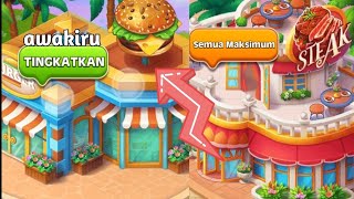 [Kegilaan Di Dapur - Chef Game] Masak Stick 😋 Kemudian Burger di restoran Baru screenshot 1