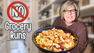 Zero Grocery Runs Cooking Challenge | Real Dinners From What I Had!