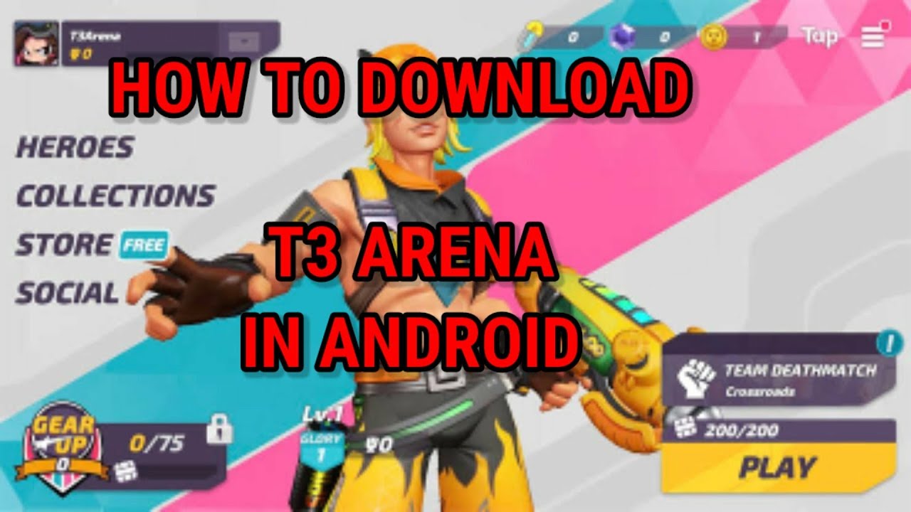 How To Download T3 Arena In Android टी३ अरीना को