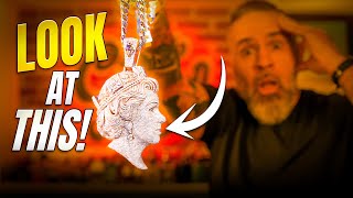 Crazy Queen Elizabeth Pendant on a Budget — Inspired by Central Cee! | Adamans Jewelry News