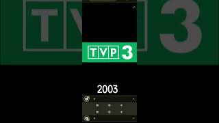 Evolution of TVP3 logo (Poland) Part 1 #shorts #tvp3 #tvp #tiktok #tiktokvideo